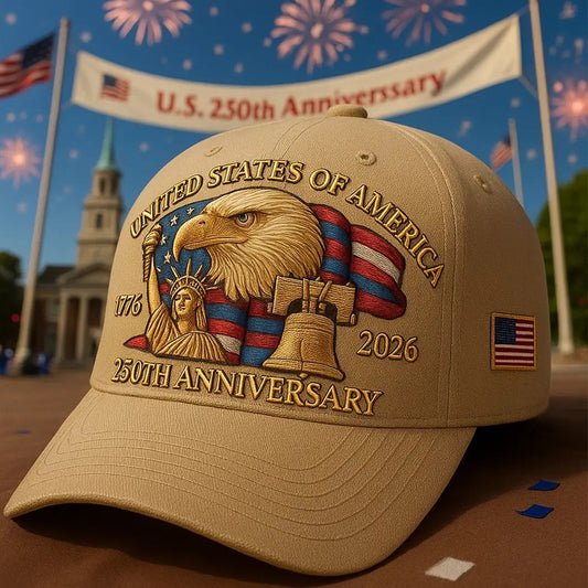 アメリカ合衆国建国250周年記念ベースボールキャップ
