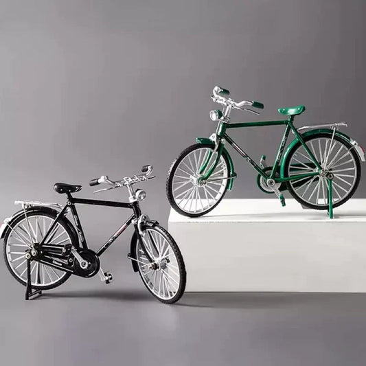 1:10 ミニチュア レトロ自転車 模型 オルナメント
