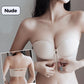 女性用滑り止めフロントホックストラップレスブラ