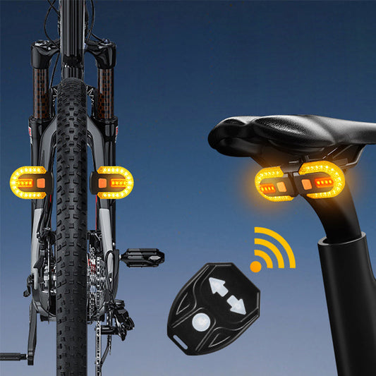 自転車用ワイヤレスリモコン式ターンテールライト