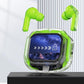 フルカラータッチスクリーン搭載 ワイヤレスノイズキャンセリング Bluetooth 5.4 ヘッドセット