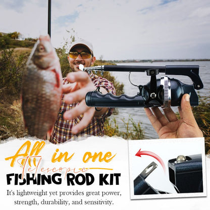 🎁All-in-one Telescopic Fishing Rod Kit⏳