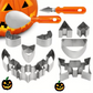 ハロウィン用ステンレス製簡単カボチャ彫刻キット