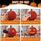 ハロウィン用ステンレス製簡単カボチャ彫刻キット
