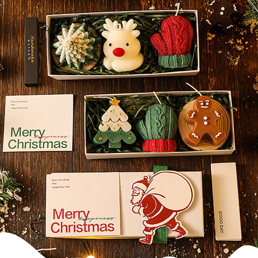 クリスマス香りのキャンドルギフトセット