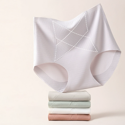 女性用 通気性 ハイウエスト シェイピングブリーフ