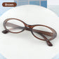 ブルーライトカット機能付きキャットアイ老眼鏡